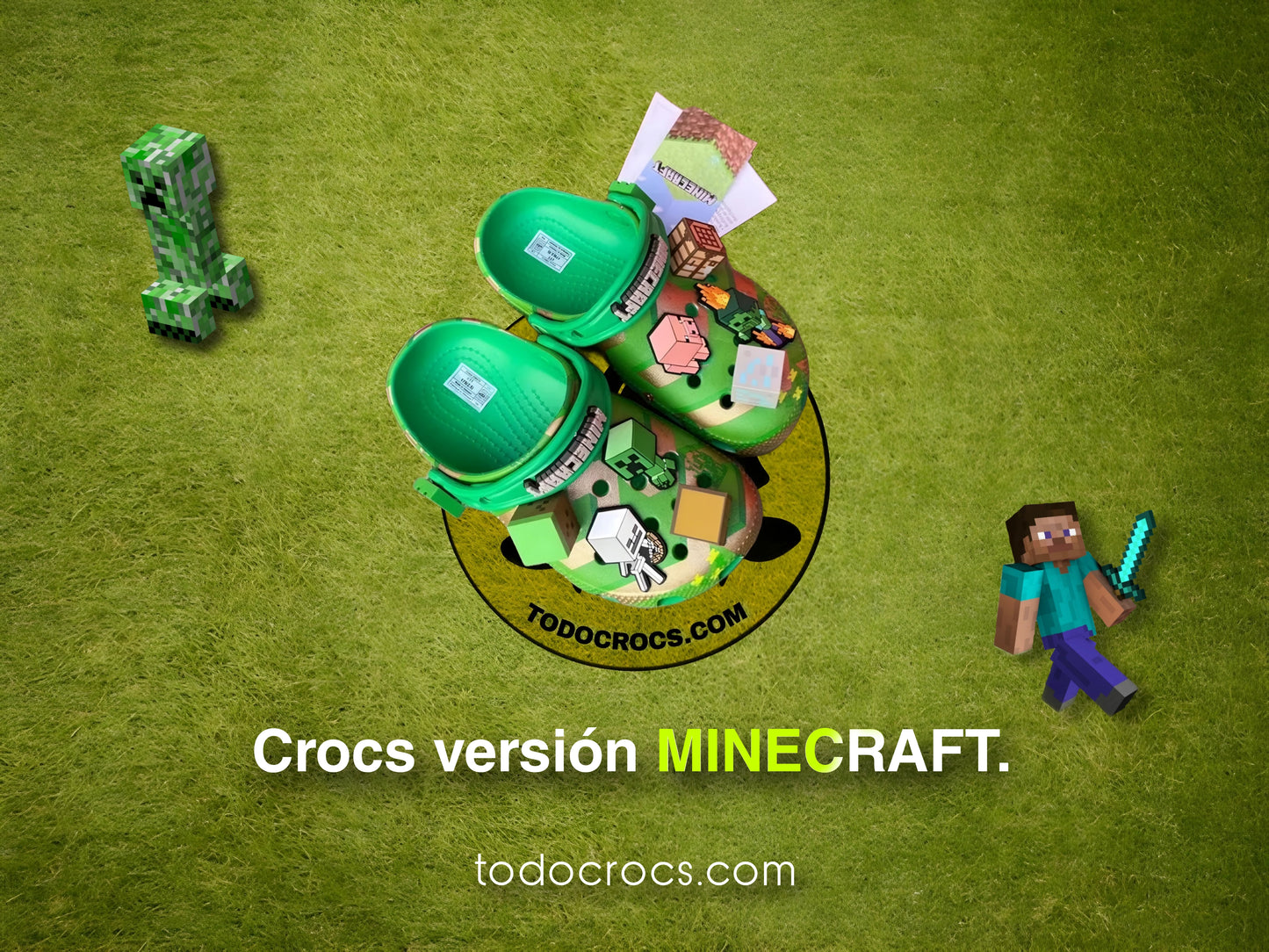 Crocs Minecraft Version (Niños)