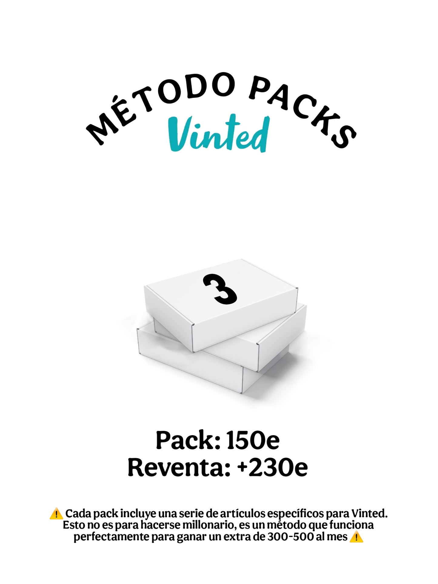 PACKS VINTED