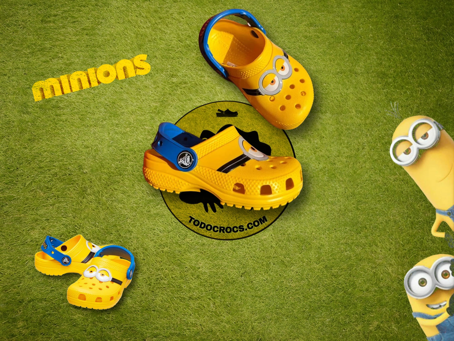 Crocs Minions Versión (Niños)