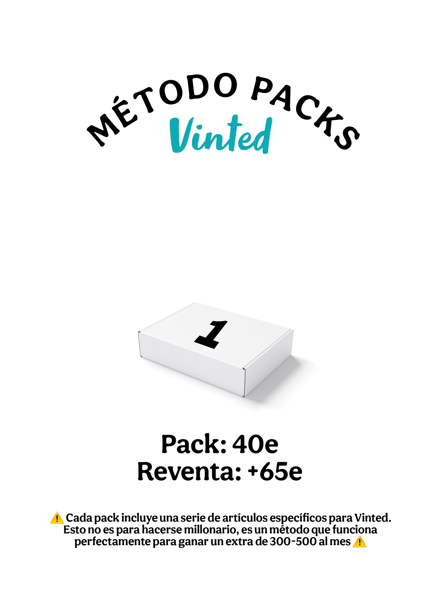 PACKS VINTED
